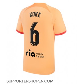 Atletico Madrid Koke #6 Tredje Matchtröja 2022-23 Kortärmad